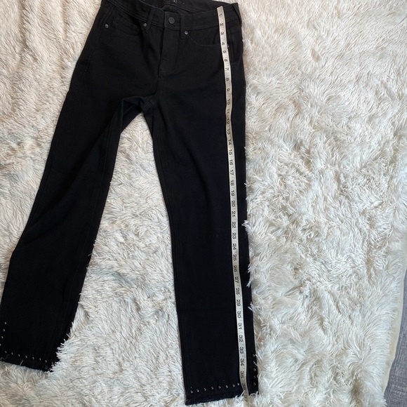 NYDJ Curves 360 Slim Straight Ankle Jeans with Studs - Picture 10 of 12